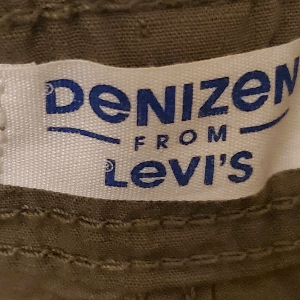Denizen From Levi’s Men’s Cargo Shorts Olive Green (Khaki Tone) W32 - Picture 2 of 4